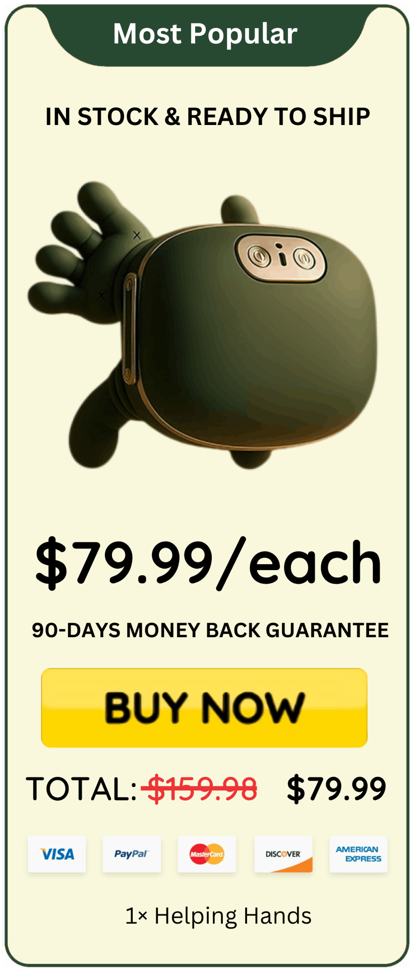 Helping Hands Massager offer price 
